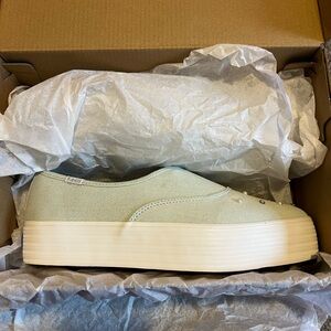 Keds Light Blue Platform Sneakers